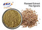 Brown Yellow Plant Extract Powder Flax Lignans 10% Flaxseed Extract