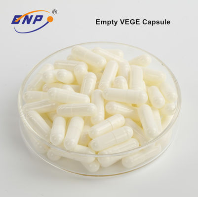 White Softgel OEM Supplement 1200mg Empty Veggie Capsules