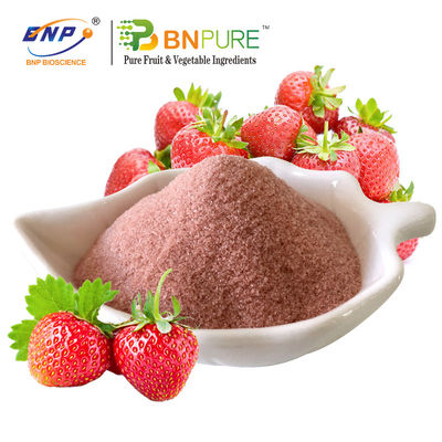 Pink Fruit Vegetable Powder Supplement Fragaria Strawberry Juice Powder