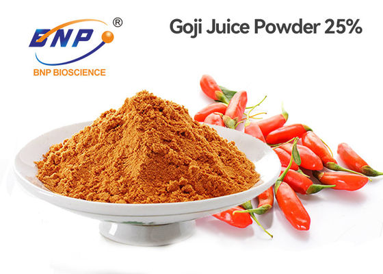 Food Grade Goji Berry Extract Powder 25% Polysaccharide