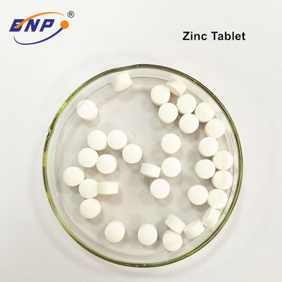 White Tablet OEM Supplement Chelated Zinc Gluconate 50mg