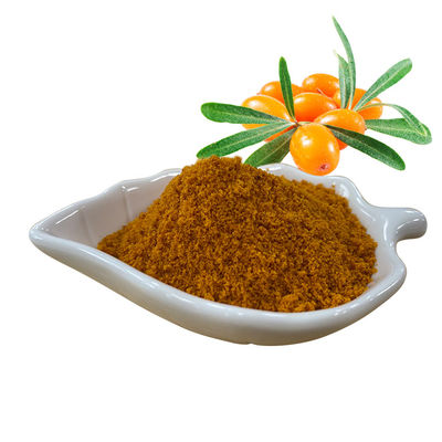 Light Yellow Fruit Vegetable Powder Supplement Hippophae Rhamnoides Sea Buckthorn Juice Powder