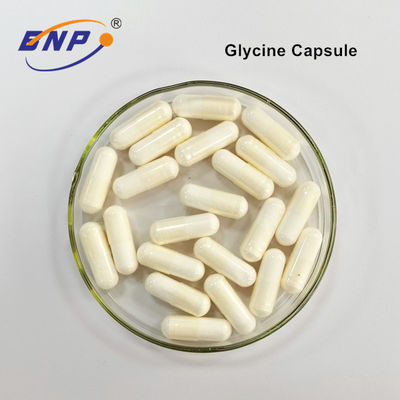 Off-White Powder Glycine Capsules 1000mg Dietary Supplement