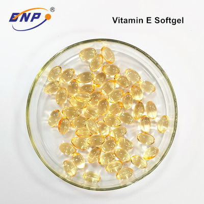 GMP Clear Vitamin E Capsule 200mg Soft Gel Antioxidant